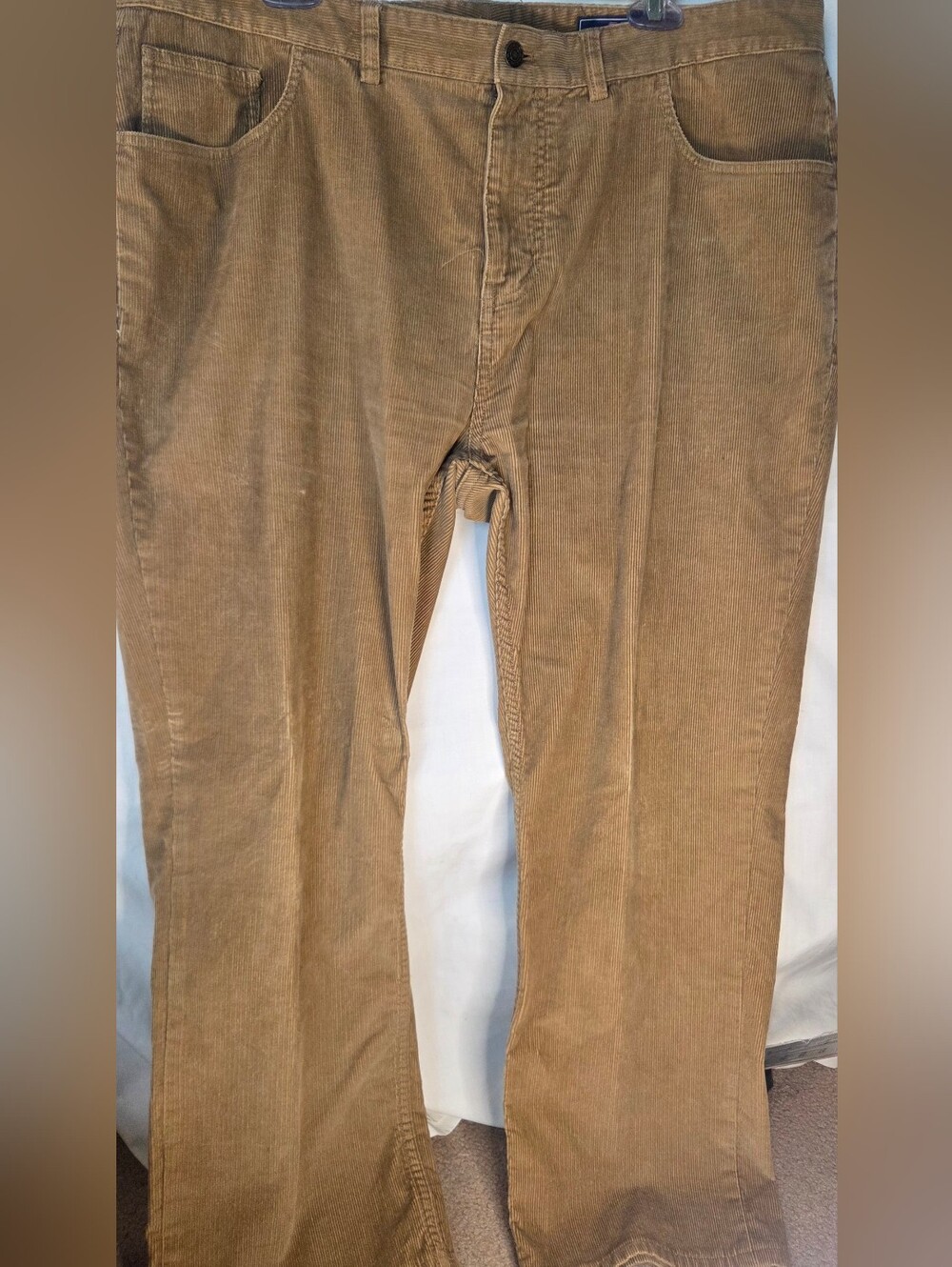 Men's Vineyard Vines Men’s Khaki Corduroy 5 Pocket Pants Sz 40x32 Classic Casual